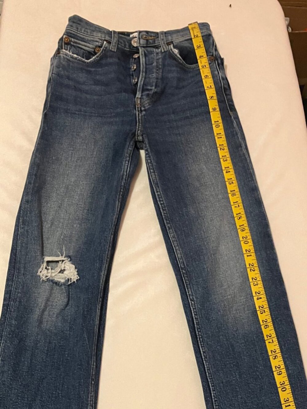 RE/DONE DENIM JEANS size 23